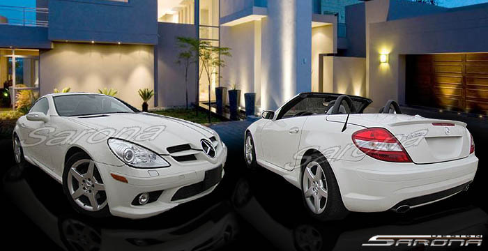 Custom Mercedes SLK  Coupe Body Kit (2005 - 2011) - $1290.00 (Manufacturer Sarona, Part #MB-110-KT)